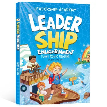 Fun Comic Style Kids Leadership Book Enhances Communication, Comprehension & Positive Character Development