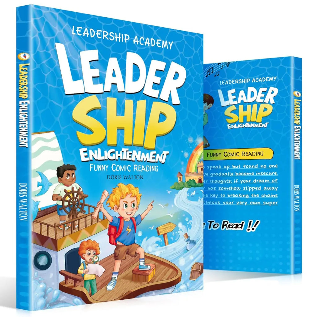 Fun Comic Style Kids Leadership Book Enhances Communication, Comprehension & Positive Character Development