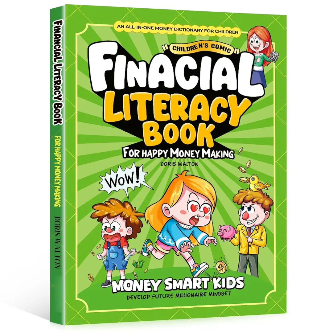 Children's Financial Intelligence Knowledge Book - Financial Thinking Cultivation Comic Version with insights for Young Learners