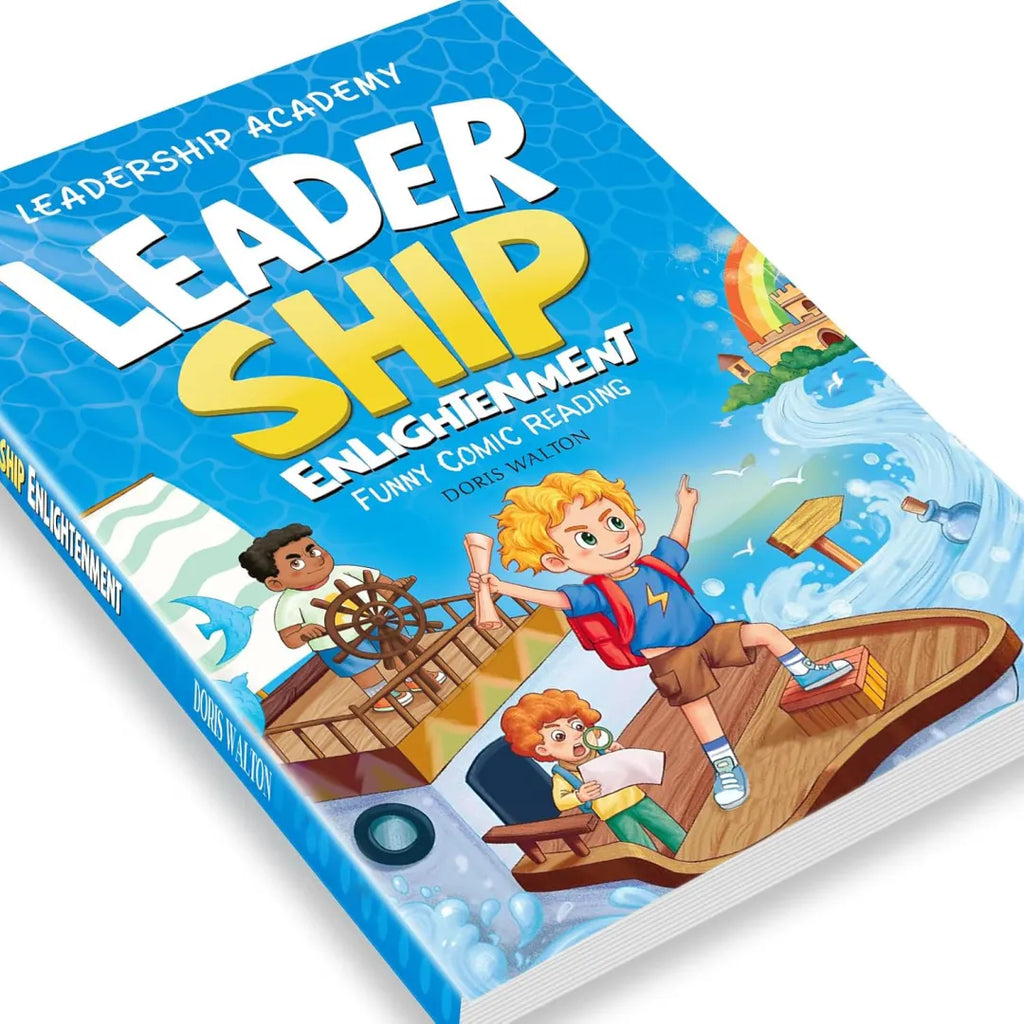 Fun Comic Style Kids Leadership Book Enhances Communication, Comprehension & Positive Character Development